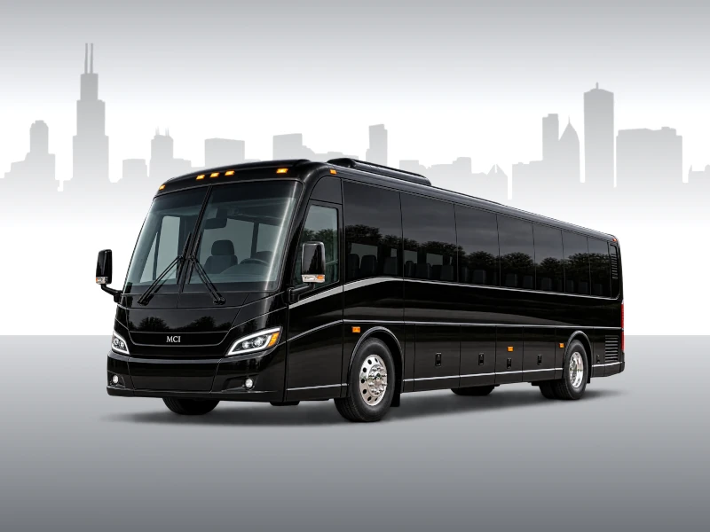 36-passenger coach bus