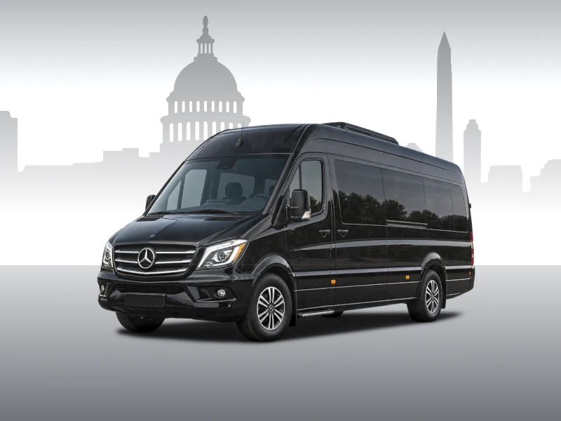 14-passenger executive Sprinter van
